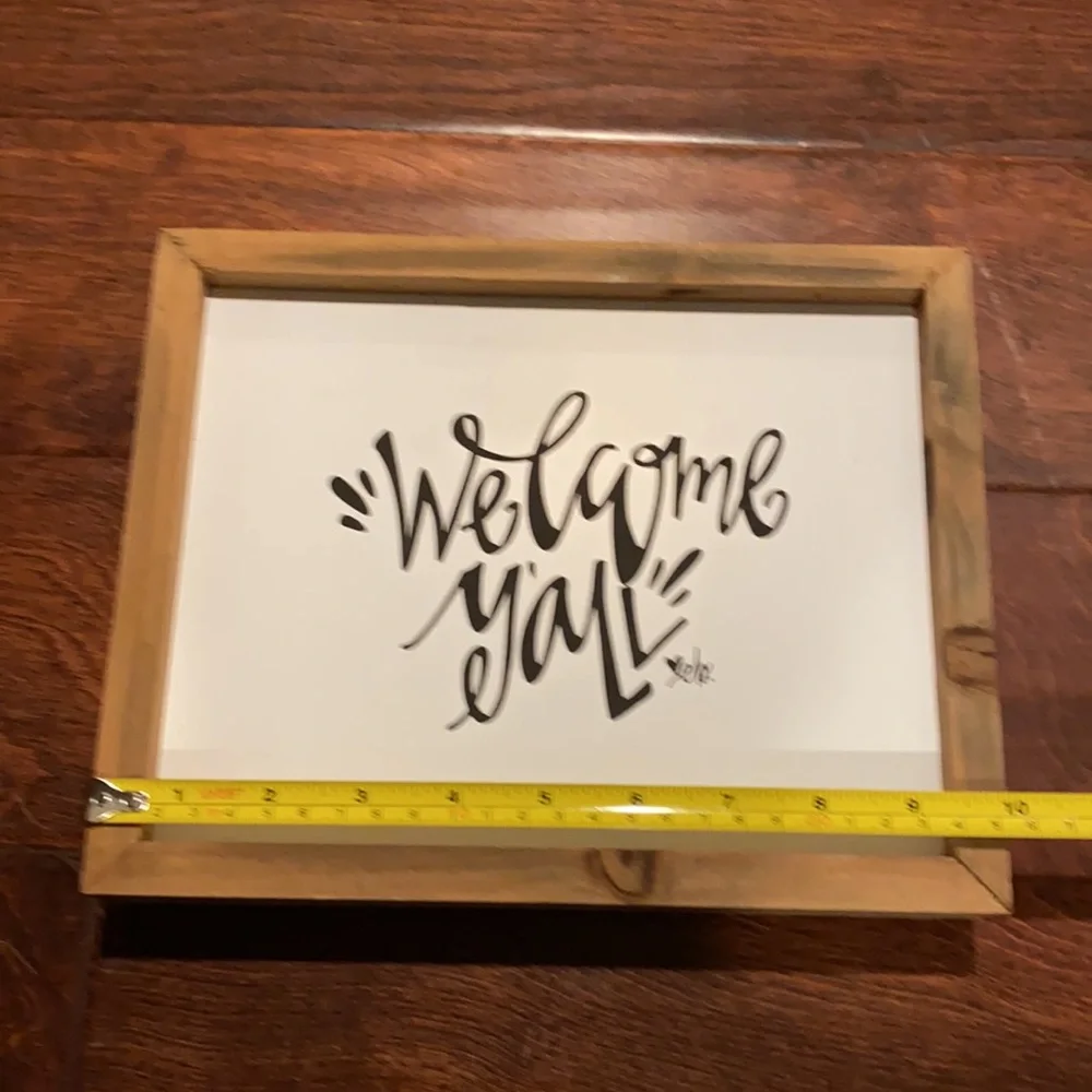 Welcome Y’all Sign - Picture 2 of 5